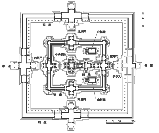 バンテアイ・サムレ地図