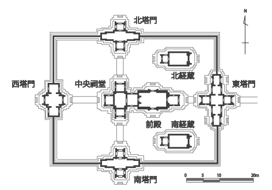 チャウ・サイ・テボダ地図